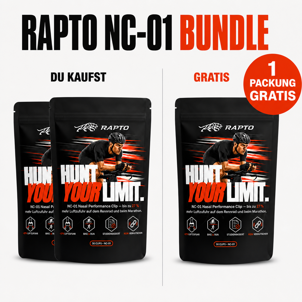 RAPTO NC-01 Bundle: zwei gekaufte Packungen plus eine gratis